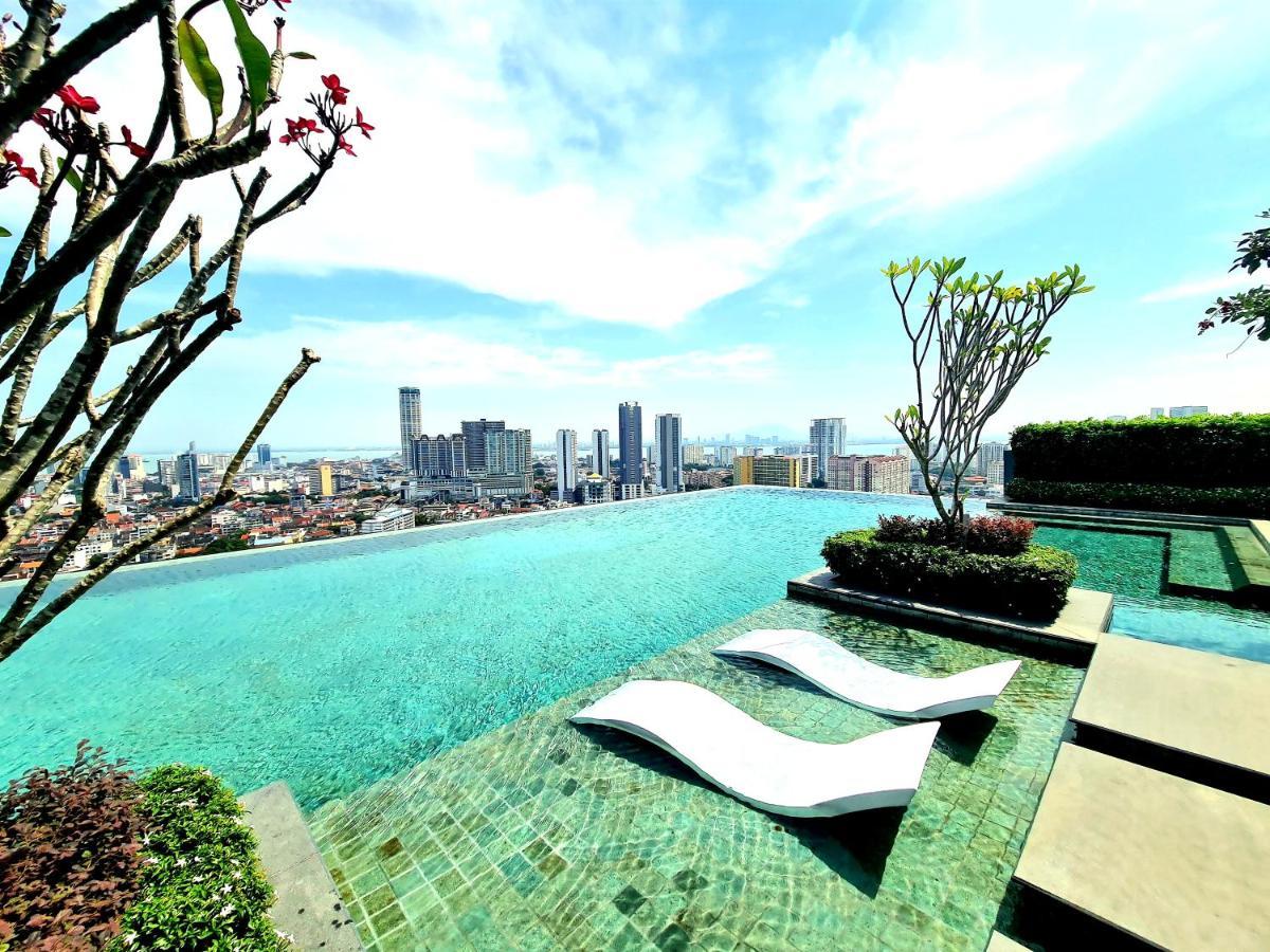 Beacon Executive Suite - Skypool Penang View جورج تاون المظهر الخارجي الصورة