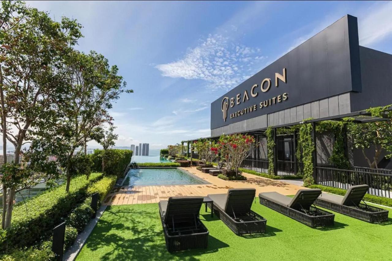 Beacon Executive Suite - Skypool Penang View جورج تاون المظهر الخارجي الصورة