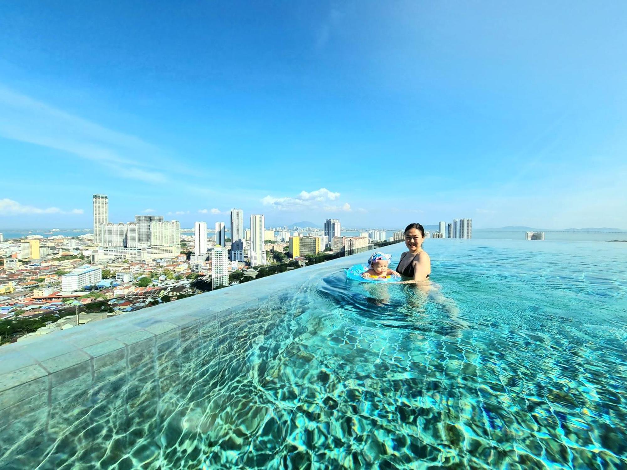 Beacon Executive Suite - Skypool Penang View جورج تاون المظهر الخارجي الصورة