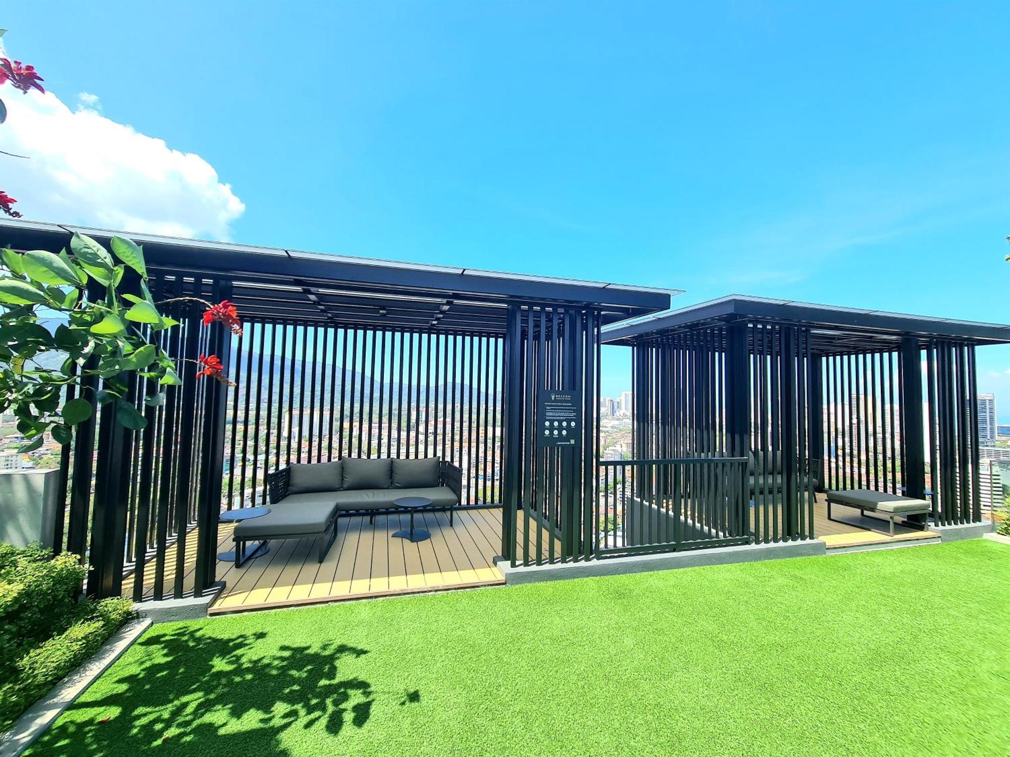 Beacon Executive Suite - Skypool Penang View جورج تاون المظهر الخارجي الصورة