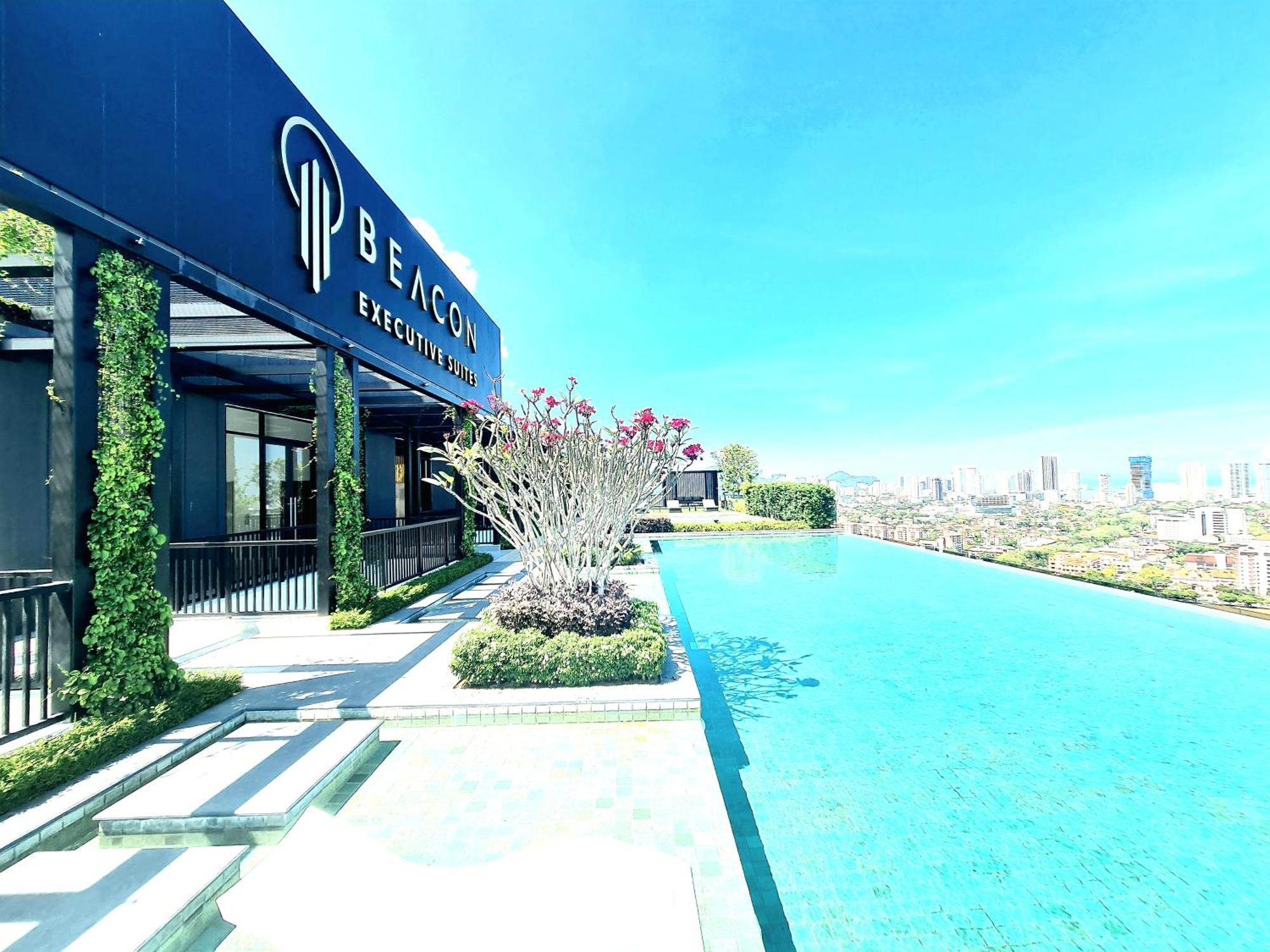 Beacon Executive Suite - Skypool Penang View جورج تاون المظهر الخارجي الصورة